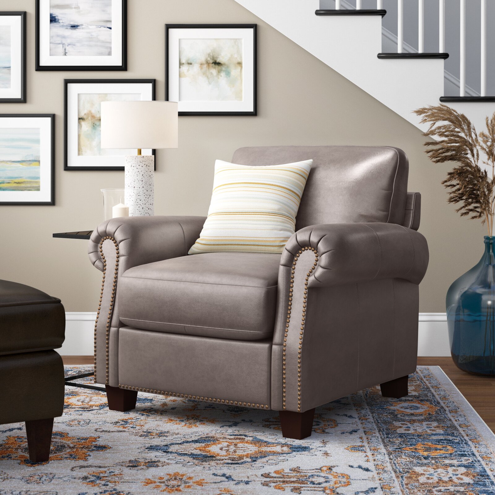 Three Posts Whipton Upholstered Armchair & Reviews